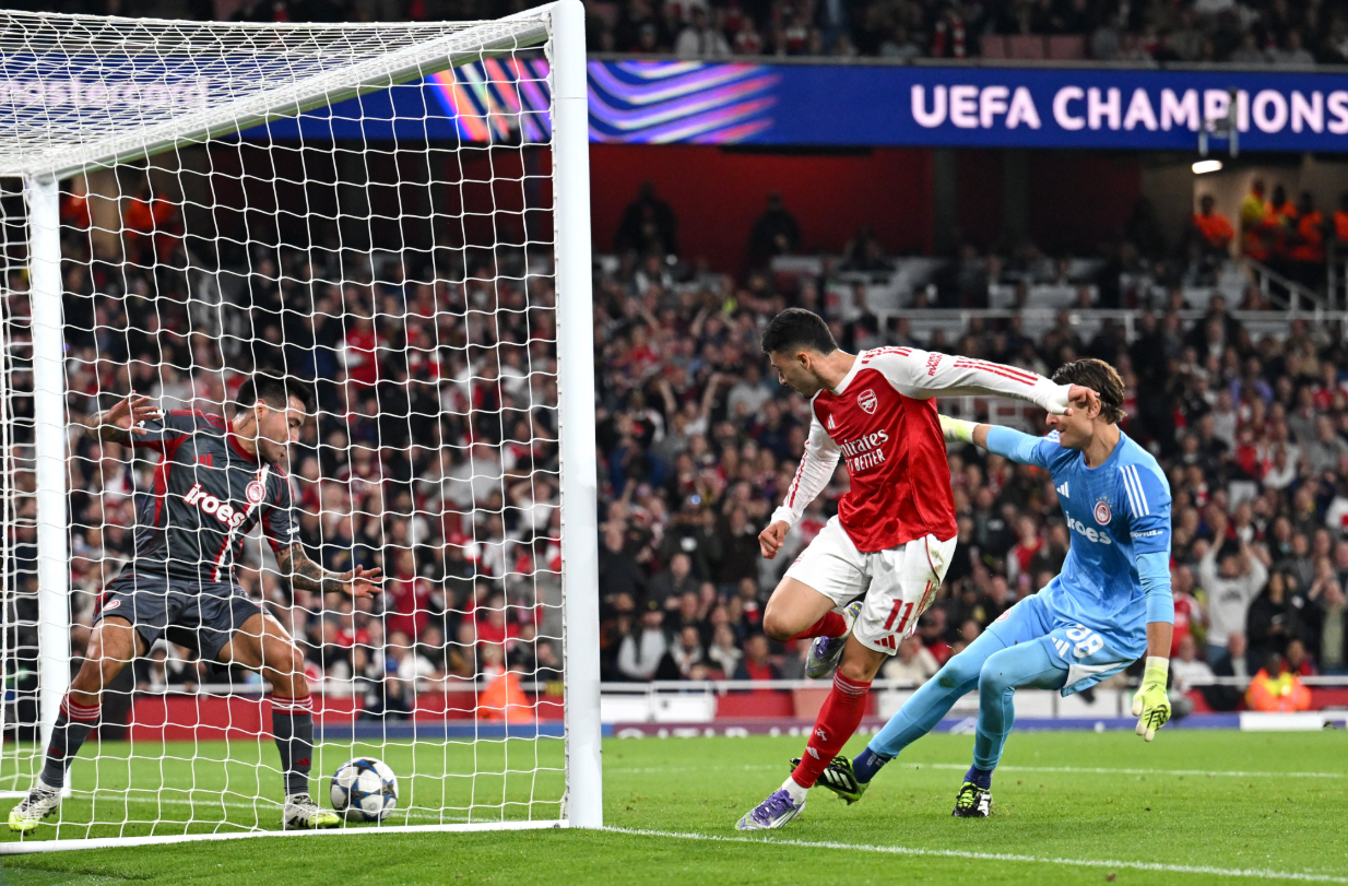 Arsenal vs Olympiakos (02:00 – 02/10) | Xem lại trận đấu