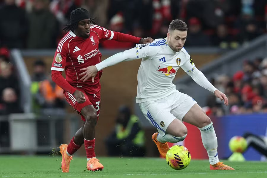Liverpool vs Leeds United (00:30 � 02/01) | Xem lại trận đấu